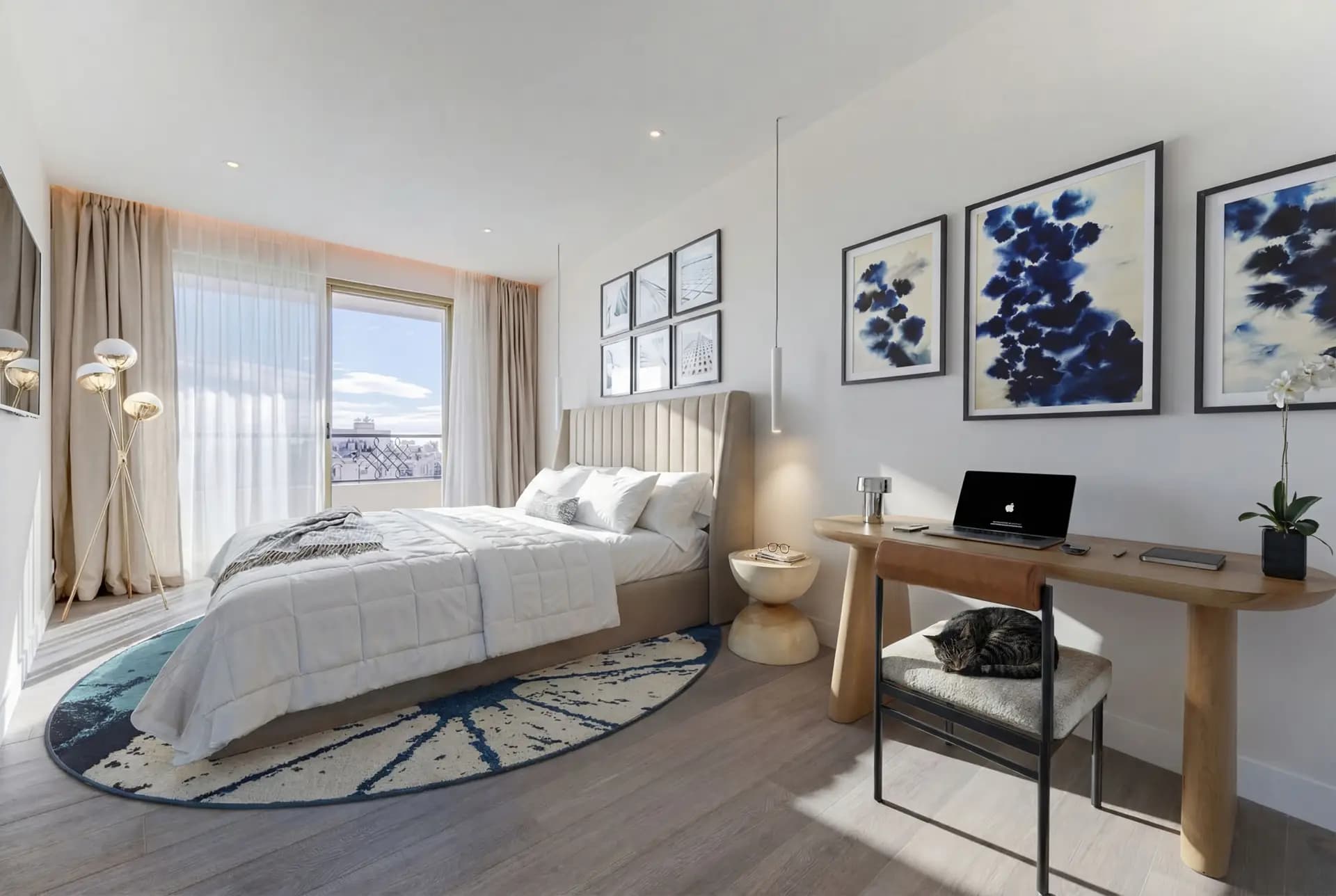 Chambre de maître — après décoration