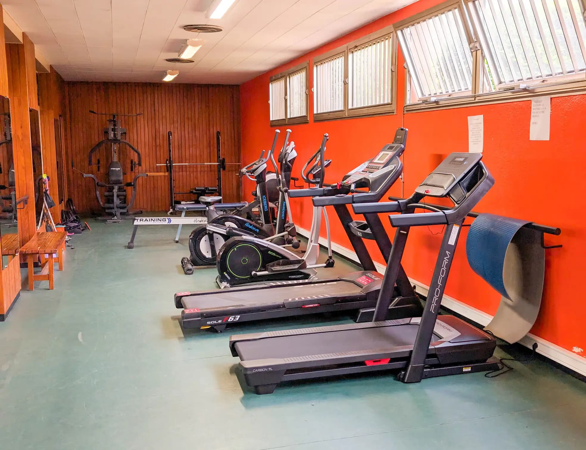 Salle de gym